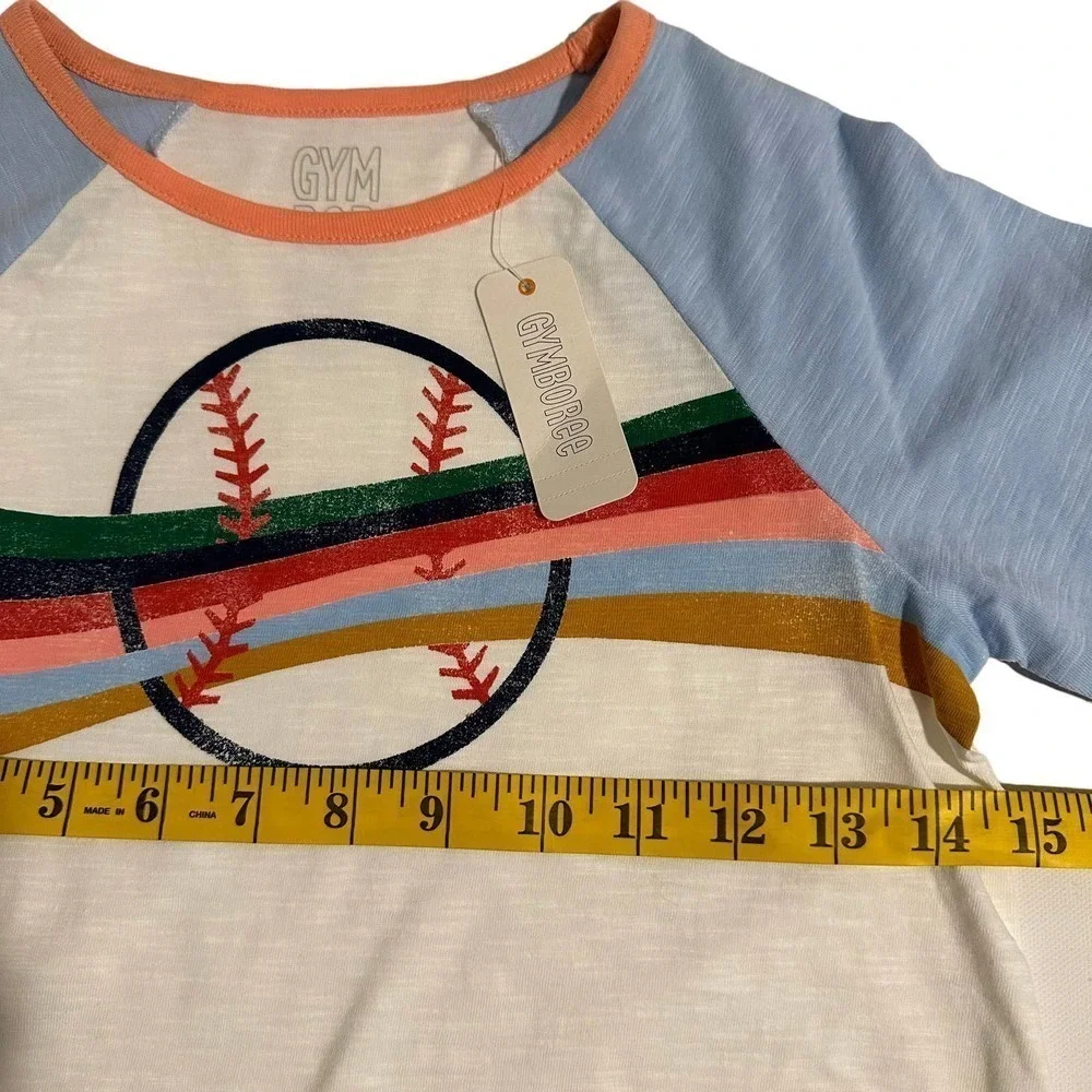 NWT Gymboree Baseball Tee Girls Medium 7-8